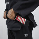 Kimono Jiu Jitsu Forgeshield Gi Preto e Branco| Raik Fight Wear