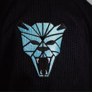 Kimono Jiu Jitsu Feminino Forgeshield Gi Preto e Azul bebê | Raik Fight Wear