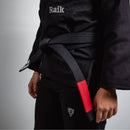 Kimono Jiu Jitsu Feminino Forgeshield Gi Preto e Cinza | Raik Fight Wear